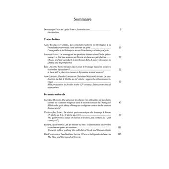 Archéologie et histoire culturelle du lait et du fromage