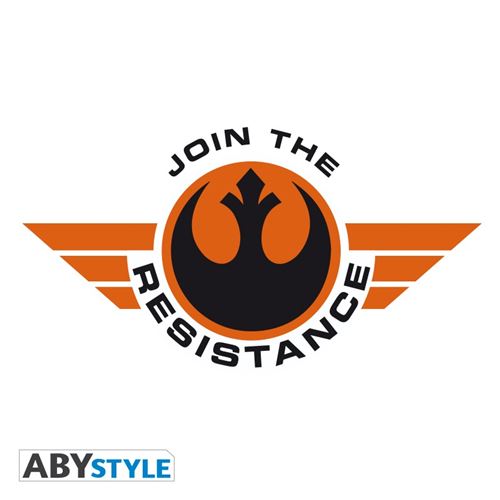 T-shirt Star Wars Orange Join The Resistance - Taille L Homme - Neuf Avec étiquettes