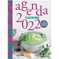 Agenda cuisine 2023: 365 menus rapides, équilibrés, bon marché : Reynier,  Lucie: : Livres