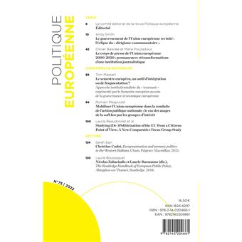 Varia : Ré.analyse, chantiers de recherche et lectures critiques