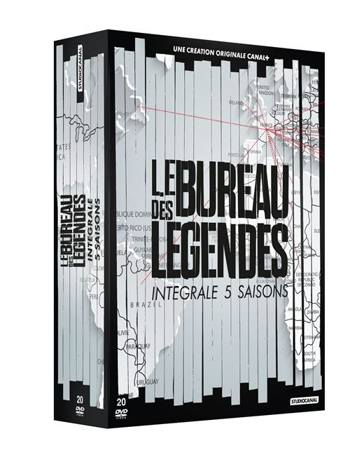 Le Bureau des légendes L'Intégrale des Saisons 1 à 5 DVD