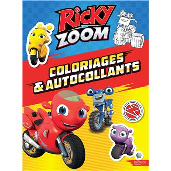 Ricky Zoom Ricky Zoom Coloriages Et Autocollants Collectif Broche Achat Livre Fnac