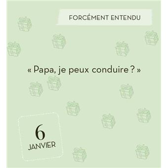 Mini calendrier - 365 jolis messages pour Papi (Cartonné) au meilleur prix