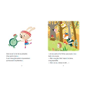 Le lièvre et la tortue / La grenouille qui veut se faire aussi grosse que le boeuf