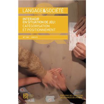 Langage et société, Interagir en situation de jeu : catégorisations et positionnement