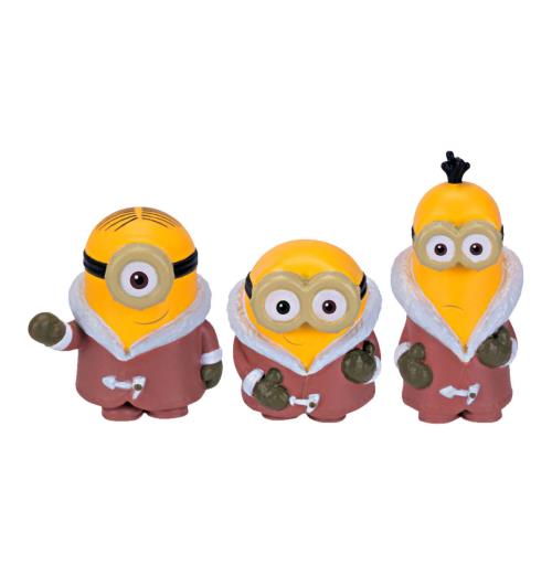 Décoration Sapin De Noël Hallmark Kevin, Stuart & Bob Les Minions En Résine - Parfait Pour Moi, Moche Et Méchant