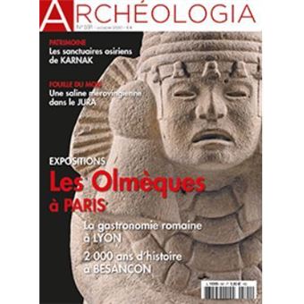 Archeologia n°591 - Les Olmèques à Paris - Oct 2020
