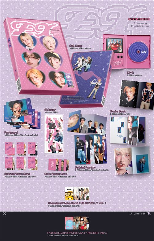 P1Harmony EX ジョンソプ fnac holiday ver. Ex-In-Game-Version-Exclusivite