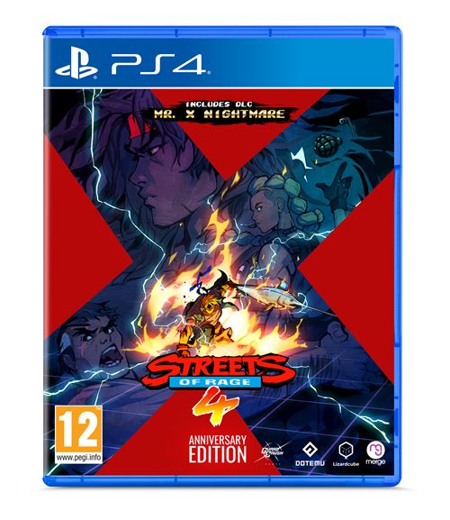 Streets of Rage 4 Anniversary Edition PS4