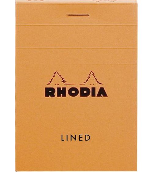 RHODIA RHODIA BLOC N11 Q5 - ORANGE