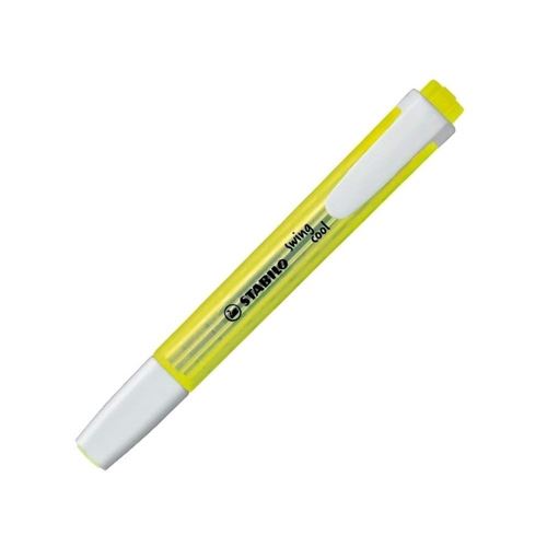 Stabilo Swing Cool 270 - surligneur pointe large biseaut&eacute;e - jaune
