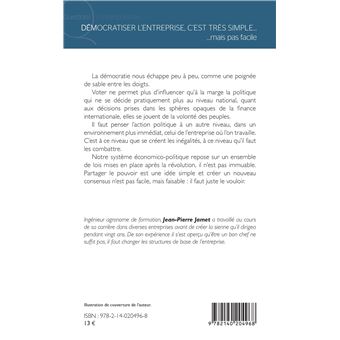 Démocratiser l'entreprise, c'est très simple