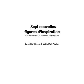 Sept nouvelles figures d'inspiration
