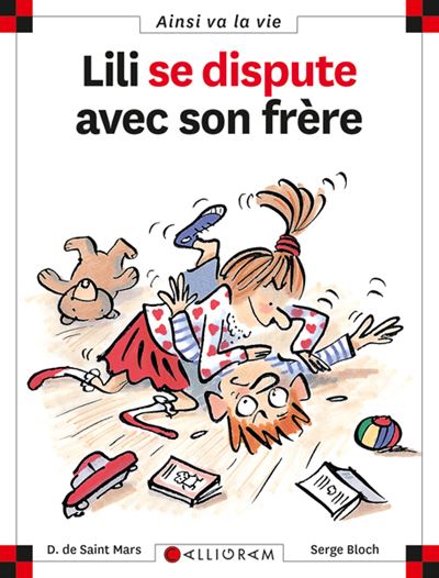 N°4 Lili se dispute avec son frère - DOMINIQUE SAINT MARS (DE) - cartonné