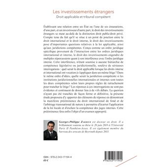 Les investissements étrangers