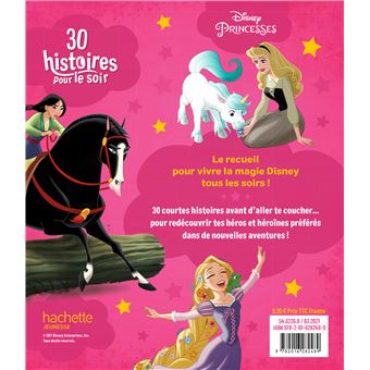 DISNEY PRINCESSES - 30 Histoires pour le soir - Toutes les princesses