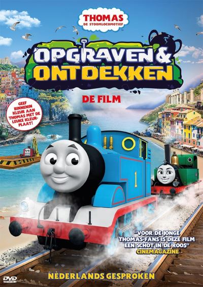 THOMAS DE STOOMLOCOMOTIEF FILM OPGRAVEN EN ONTDEKKEN-NL