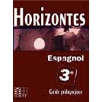 Horizontes Espagnol 3e Relie Collectif Achat Livre Fnac