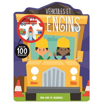 Véhicules et engins coloriages