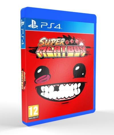 Pochette avant du jeu Super Meat Boy PS4
