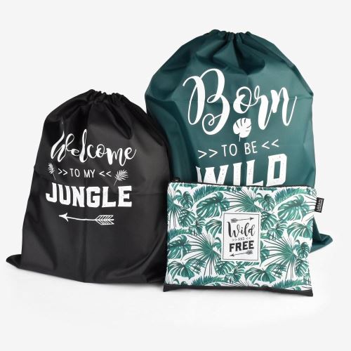 Set de 3 Sacs - Jungle & Wild