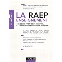 La Raep enseignement - Concours internes et réservés, examens professionnalisés réservés