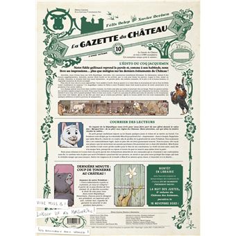 Le Château des animaux - La Gazette du château