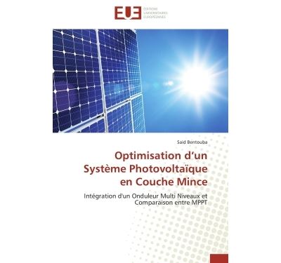 Optimisation d'un système photovoltaïque en couche mince
