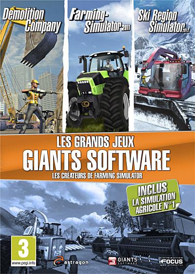 Coffret Les grands jeux Giant Software