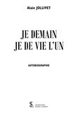 Je demain je de vie l'un