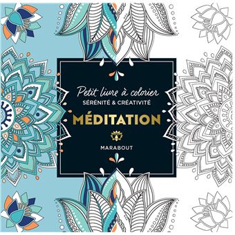 Petit livre à colorier - Méditation