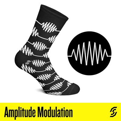 Chaussettes Stereo Socks Amplitude Modulation