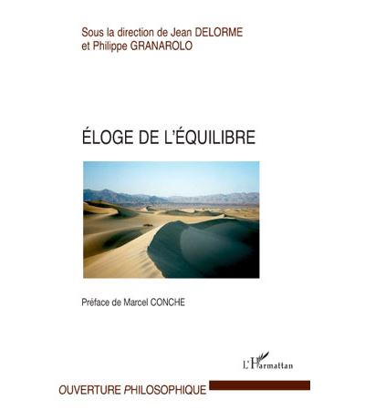Eloge de l'équilibre