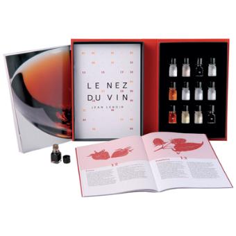 LE NEZ DU VIN / GRAND COFFRET 54 arômes blanc et rouge (FRANCAIS)