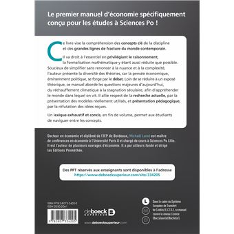 L’économie à Sciences Po
