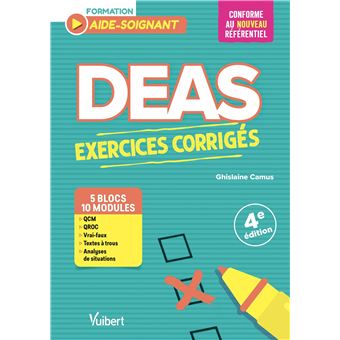 DEAS - Exercices corrigés pour les aides-soignants