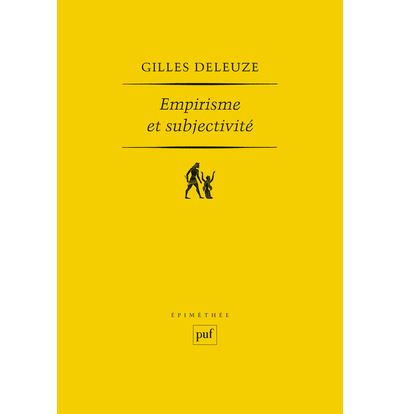 Empirisme et subjectivite