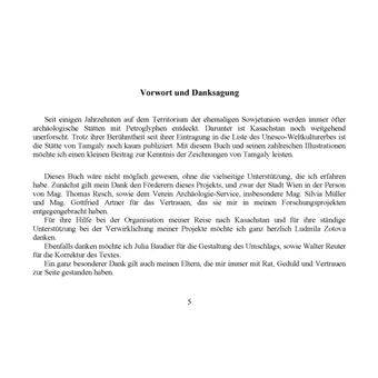 Die Petroglyphen von Tamgaly in Kasachstan