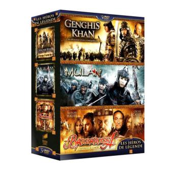 Genghis Khan - Mulan - Barbarossa Coffret 3 DVD