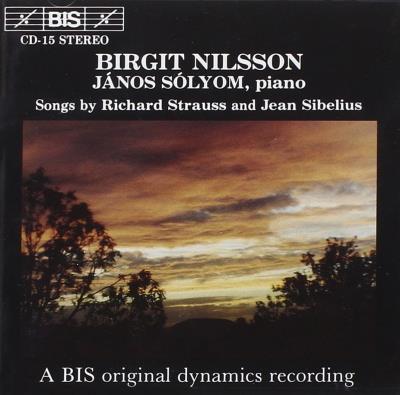 Songs By Richard Strauss And Jean Sibelius