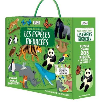 Voyage, découvre, explore - Les espèces menacées - Irena Trevisan - Boîte ou accessoire
