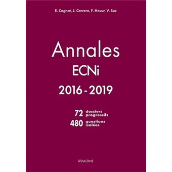 Annales ecni 2016-2019