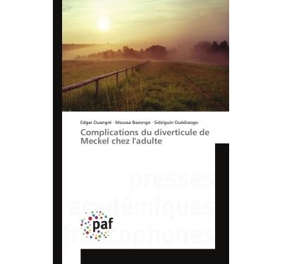 Complications du diverticule de meckel chez l'adulte