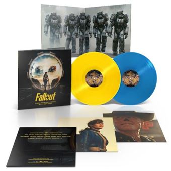 Fallout Vinyle Jaune et Bleu
