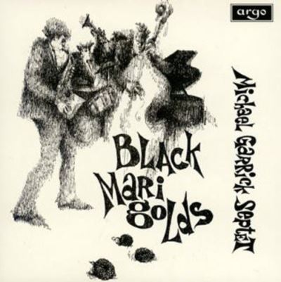 Black marigolds/pochette cartonnee