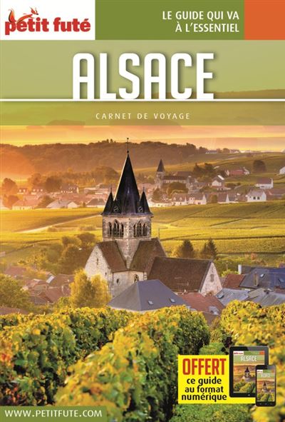 Alsace 2018 carnet petit fute + offre num