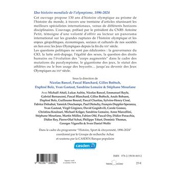 Une histoire mondiale de l'olympisme