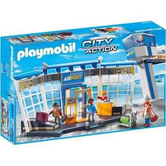 Playmobil 5261 Avion et tour de contrôle - Playmobil - Achat