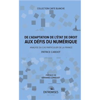 De l'adaptation de l'état de droit aux défis du numérique