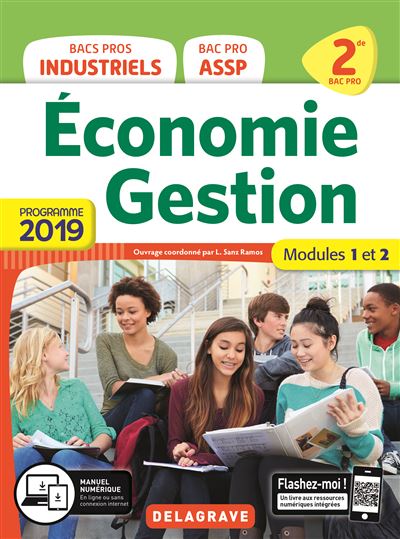 Economie Gestion 2de Bac Pro (2019) - Pochette élève